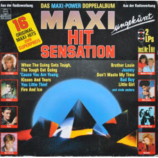 Various – Maxi Hit Sensation - Das Maxi Power Doppelalbum (2 X LP, Compilation) 1986 Europe