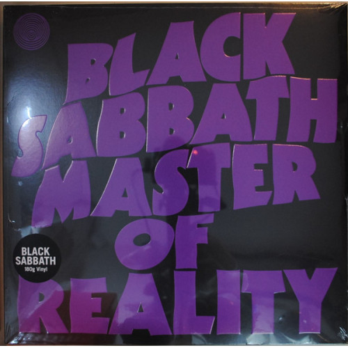 Black Sabbath – Master Of Reality (LP, Embossed Cover) 2015 Avrupa, SIFIR