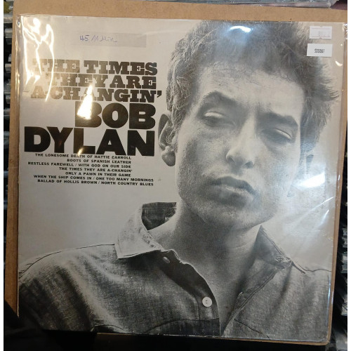 Bob Dylan – The Times They Are A-Changin' (LP) DÖnem Hollanda Baskı