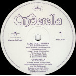 Cinderella - Long Cold Winter (Plak) 180 gram, SIFIR