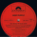 Deep Purple – The House Of Blue Light (LP) 1987 Almanya