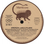 Emerson, Lake & Palmer – Welcome Back My Friends To The Show That Never Ends - Ladies And Gentlemen (3xPlak) 1974 Almanya baskı