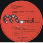 Everly Brothers ‎– Everly Brothers Story (2LP) Alman Dönem Baskı