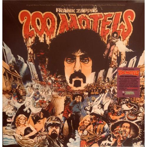 Frank Zappa – 200 Motels (2 X LP, Red, Limited Edition) 2021 Avrupa, SIFIR