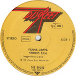 Frank Zappa – Studio Tan (LP) 1978 Germany