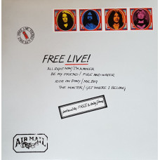 Free – Free Live! (LP, Envelope Cover) 2017 Avrupa, SIFIR