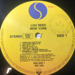 Lou Reed – New York (LP) 1989 Europe