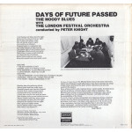 The Moody Blues With The London Festival Orchestra Conducted By Peter Knight – Days Of Future Passed (LP) 1967 Amerika