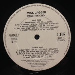 Mick Jagger – Primitive Cool (Plak) 1987 UK