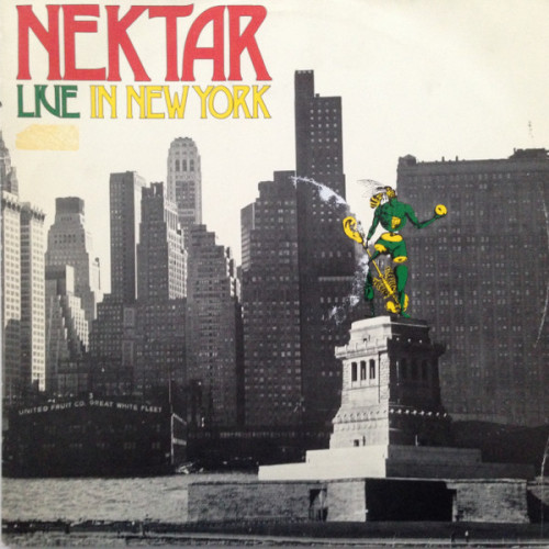 Nektar – Live In New York (2 X LP) 1977 Germany