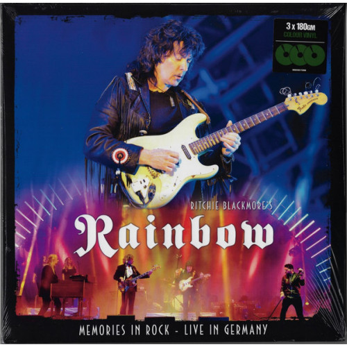 Ritchie Blackmore's Rainbow ‎– Memories In Rock - Live In Germany (3 LP) 2020 Renkli, Sıfır Plak