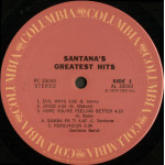 Santana – Santana's Greatest Hits (LP) 1974 US