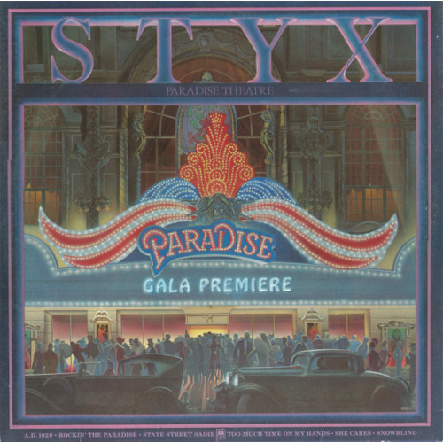 Styx – Paradise Theatre (LP) 1981 UK