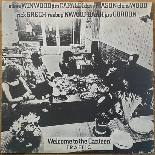 Traffic – Welcome To The Canteen (LP) 1971 Yunanistan