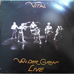 Van Der Graaf ‎– Vital (Plak) 1978 Live, USA Baskı