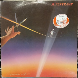 Supertramp – "...Famous Last Words..." (LP) 1982 Europe