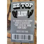 ZZ Top - Raw ('That Little Ol' Band from Texas') Color vinyl