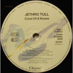 Jethro Tull – Crest Of A Knave (Plak) 1987 Avrupa Baskı