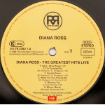 Diana Ross – Greatest Hits Live (2 X LP) 1989 Europe