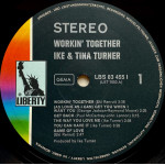 Ike & Tina Turner – Workin' Together (LP) 1971 Germany