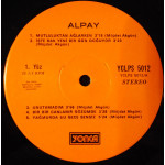 Alpay – Alpay (Güven Parkı) (Dönem Baskı Plak) 1975 Türkiye