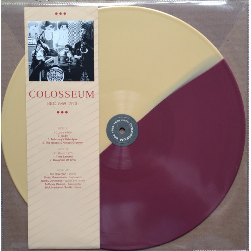 Colosseum – BBC 1969 - 1970 (LP, 45 RPM, Red/Yellow, Unofficial Release) 2021 Birleşik Krallık, SIFIR