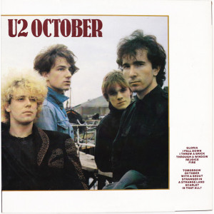 U2 – October (Plak) 1981 Portugal